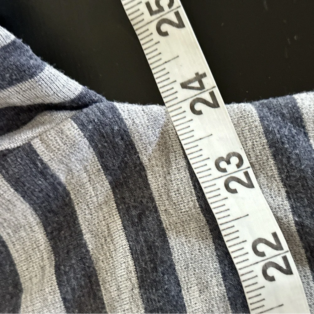 J. Crew Striped tunnelneck pullover sweatshirt